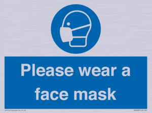 MH6089: Please wear a face mask