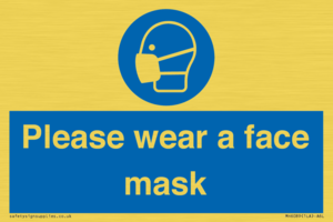 MH6089: Please wear a face mask