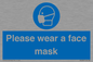 MH6089: Please wear a face mask