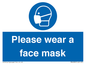 MH6089: Please wear a face mask