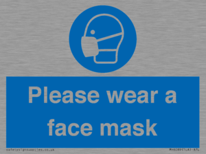 MH6089: Please wear a face mask