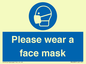 MH6089: Please wear a face mask