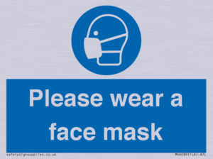 MH6089: Please wear a face mask