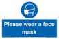 MH6089: Please wear a face mask