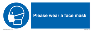 MH6089: Please wear a face mask