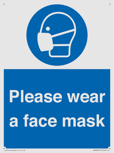 MH6089: Please wear a face mask