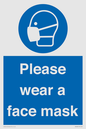 MH6089: Please wear a face mask