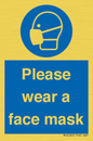 MH6089: Please wear a face mask