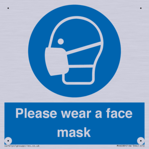 MH6089: Please wear a face mask