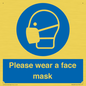 MH6089: Please wear a face mask