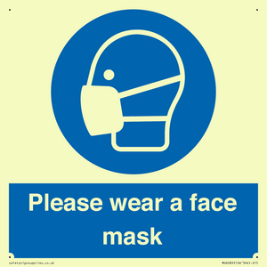 MH6089: Please wear a face mask