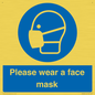 MH6089: Please wear a face mask