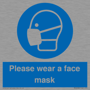 MH6089: Please wear a face mask