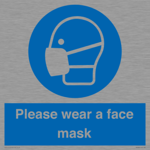 MH6089: Please wear a face mask