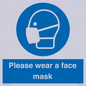 MH6089: Please wear a face mask