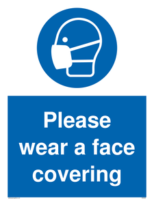 MH6090: Please wear a face covering