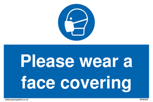 MH6090: Please wear a face covering