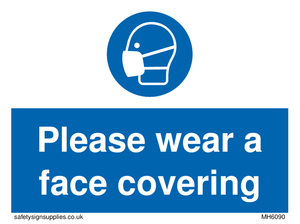 MH6090: Please wear a face covering