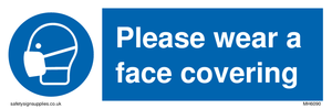 MH6090: Please wear a face covering