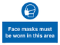 MH6091: Face masks must be worn in this area