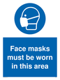 MH6091: Face masks must be worn in this area