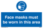 MH6091: Face masks must be worn in this area