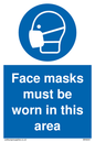MH6091: Face masks must be worn in this area
