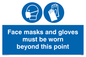 MH6092: Face masks and gloves must be worn