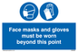 MH6092: Face masks and gloves must be worn
