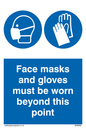 MH6092: Face masks and gloves must be worn