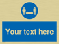 MH6138: Social Distance Custom sign