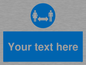 MH6138: Social Distance Custom sign
