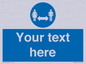 MH6138: Social Distance Custom sign