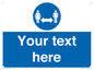 MH6138: Social Distance Custom sign