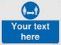 MH6138: Social Distance Custom sign