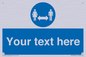 MH6138: Social Distance Custom sign