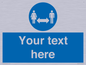 MH6138: Social Distance Custom sign