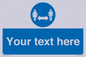 MH6138: Social Distance Custom sign