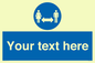 MH6138: Social Distance Custom sign