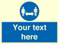 MH6138: Social Distance Custom sign