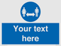 MH6138: Social Distance Custom sign