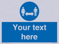 MH6138: Social Distance Custom sign
