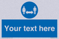 MH6138: Social Distance Custom sign