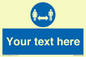MH6138: Social Distance Custom sign