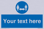 MH6138: Social Distance Custom sign
