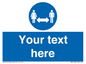 MH6138: Social Distance Custom sign