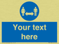 MH6138: Social Distance Custom sign