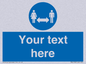 MH6138: Social Distance Custom sign