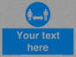 MH6138: Social Distance Custom sign
