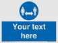 MH6138: Social Distance Custom sign